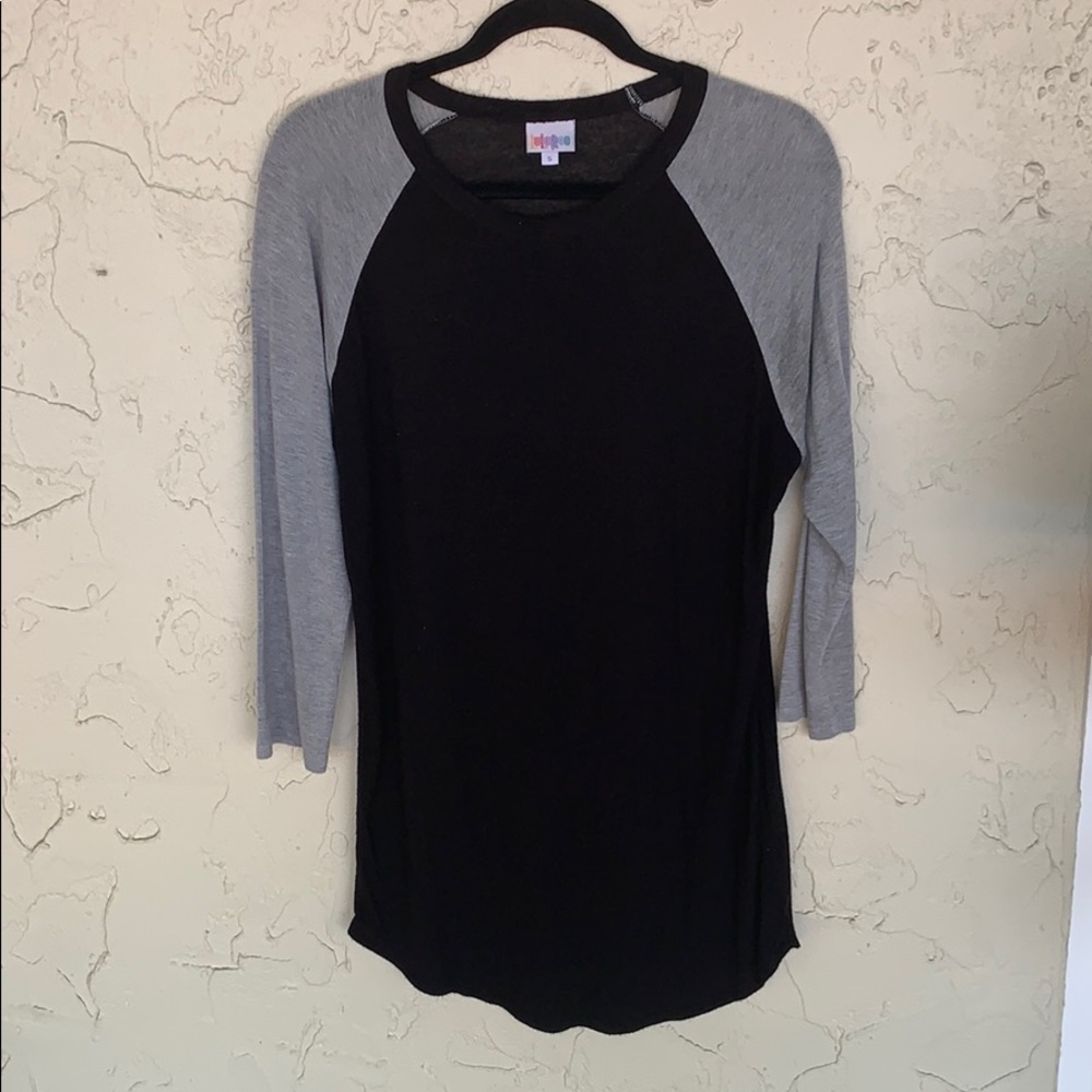 Lularoe randy soft grey and black, super stretchy